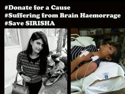 Help Sirisha Rao Recover From A Brain Hemorrhage