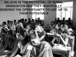 Help India's rural graduates achieve their dreams