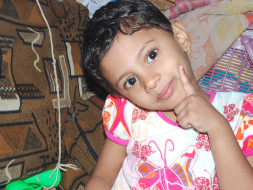 9-year-old Samruddhi has been fighting cancer for the last year
