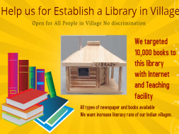 Help Us Establish A Library In A Village