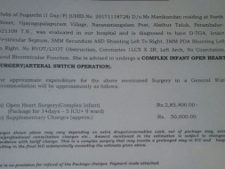 Please Help A Newborn Baby Have A Heart Surgery