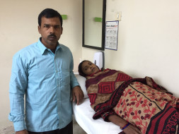 Her 16-year-old son quit studies and started working to save her