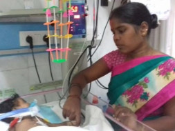 Help 4-month-old baby Praveena fight a battle with heart disease