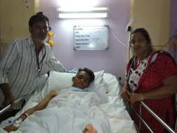 Aman met with a road accident and now needs surgery for his left arm
