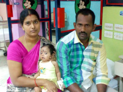 3-month-old Varsha has been fighting a heart disease since birth