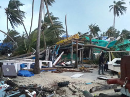Cyclone Ockhi Relief and rehab for Lakshadweep Islands