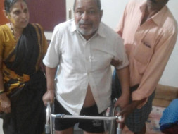 My Father Is Paralysed, Please Support Him For Physiotherapy