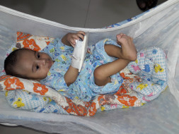 Help 4-month-old baby Adib fight a severe heart disease