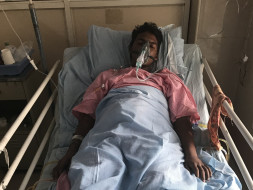 20 years of my nephew is in critical condition due to accident