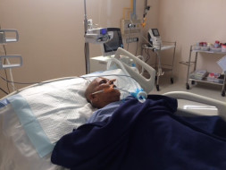 This Widow is suffering from brain hemorrhage and needs our help