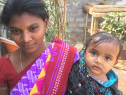 Help needful young widowed mother who is mentally not capable to work