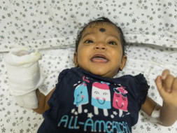 Help 5 month old baby girl Naidhruva fight a severe liver disease