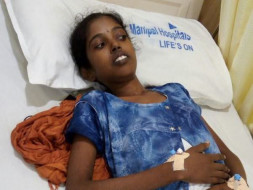 18-year-old Hampi Priya is fighting cancer for the second time
