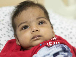 This 6-month-old baby boy is fighting a severe liver disease