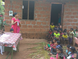 Built Toilet For Tribals And Provide Them With Food And Clothes