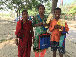 Help to build a home for two homeless children and their mother