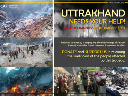 Wiped out by fire, Uttarakhand Village requires your support