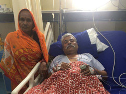 Help poor old abandoned senior citizen man fight death