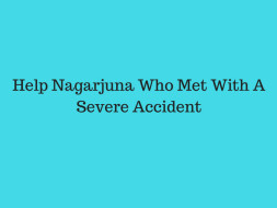 Help nagarjuna met with an accident