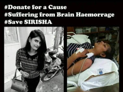 Help Sirisha Rao Fight Brain Haemorrhage