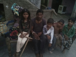 Support farmer family who met with an accident