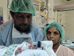 Help this premature baby who needs 3-4 weeks more of ICU care
