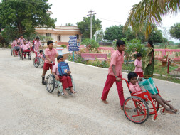 Higher secondary education for Special needs children