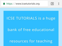 Free materials for 9 and 10 ICSE students