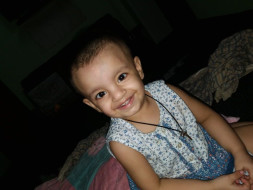 A baby can hear if you support. Cochlear implant need urgently