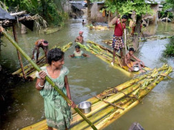 Flood relief for Assam