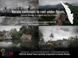 Join hands with SEESHA to support kerala flood affected people