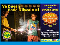 Ye Diwali Dilwalo ki with Serving Smile
