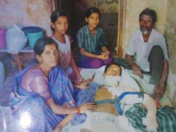 Temple Sweeper Can't Save Son Who'll be Bedridden Without Surgery