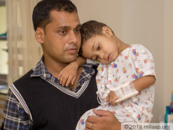 This Father Is Struggling To Save His Son's Life From Cancer