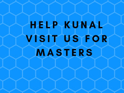 Help Kunal Visit US For Masters