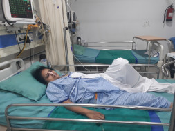 My maa Rakhi is battling with life recovering from critical condition