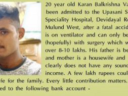 Help Karan For Surgery And Multiple Fracture