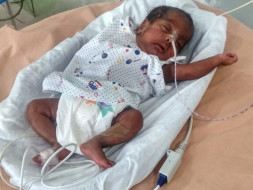 Support Baby of Geetha