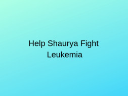 Help 3-year-old Fight Luekemia
