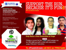 BCC @ Vadodara Marathon 2019 : #FundaDream