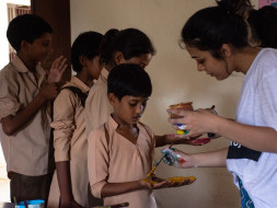 Help us in Painting School Walls in the Colour of Children's Dreams
