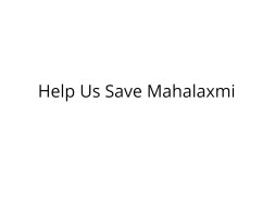 Help Mahalaxmi Undergo Bone Marrow Transplant