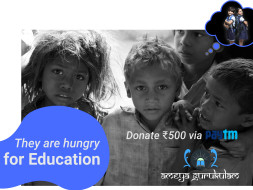 School for Unprivileged Children in Village with Smart Classrooms