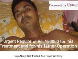 Help Abhijit Get Treated And Help His Family