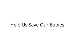 Help Our Premature Twins Survive