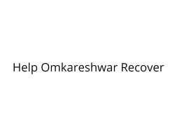 Help Omkareshwar Fight Cancer
