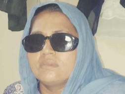 My mother eye operation