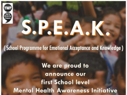 Mental Health sensitivity in School Children for a happier future!