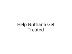 Help Little Nuthana Recover from Severe Pneumonia