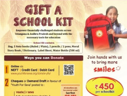Gift A School Kit To Underprivileged Kids